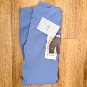 NWT Lululemon Wunder Train High-Rise Tight 25” Oasis Blue Size 6